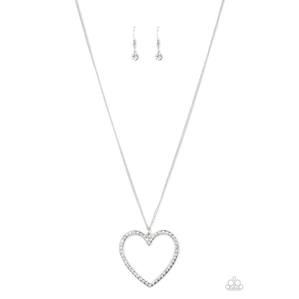 Silver Heart Necklace Pendant